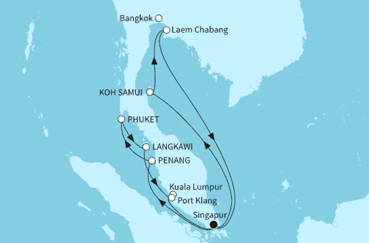 Impression zu Winter 2027/28 - Mein Schiff 6 - Faszination Südostasien