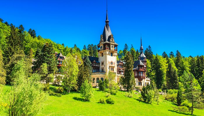 Burg Peles Siebenbürgen Rumänien
