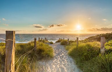 Weg zum Meer
