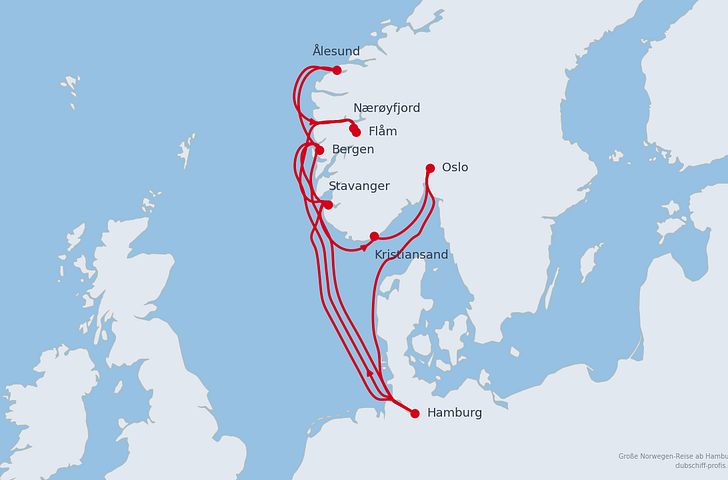 Impression zu AIDA ALL IN Sommer 2027 - AIDAnova - Große Norwegen-Reise