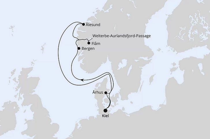 Impression zu AIDA Angebot der Woche - AIDAnova - Norwegens Welterbe