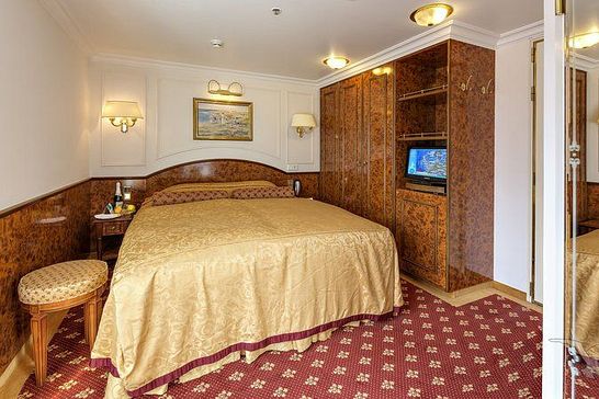 PHOENIX MS DEUTSCHLAND Kabine 2-Bett-Superior-Kabinen mit franz. Balkon Kat. P Kommodoredeck