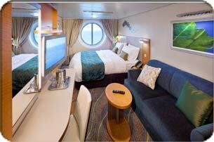 Harmony of the Seas - Royal Caribbean International - Kabine mit Blick auf das Meer (4N)