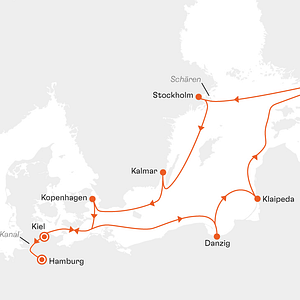 Altstadt und Festung in Klaipeda