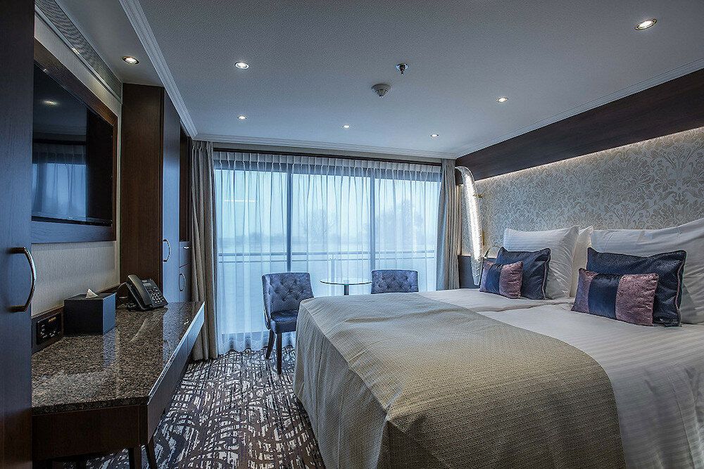 MS VIVA MOMENTS - VIVA Cruises - 2-Bett-Kabine, Diamantdeck (2BD)