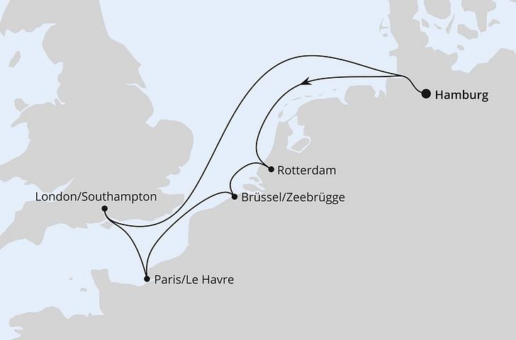 Impression zu AIDA Winter Wonderland - AIDAnova - Metropolen ab Hamburg