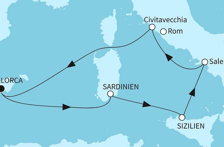 Impression zu Winter 2027/28 - Mein Schiff 7 - Italiens Sonnenseiten