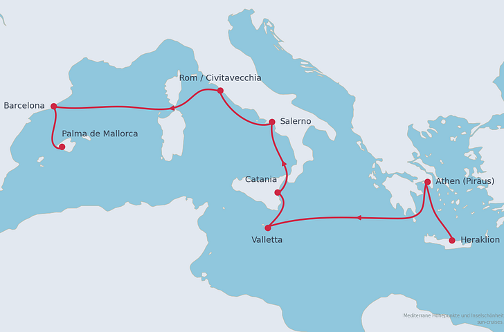 Impression zu Winter 2026/27 - Mein Schiff 5 - Mediterrane Höhepunkte und Inselschönheiten
