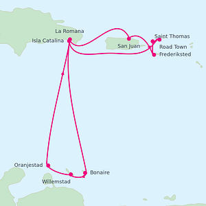 Mein Schiff 1 vor Tortola