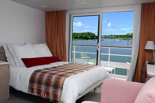 MS Loire Princesse - 1AVista - 2 Bett Kabine Oberdeck