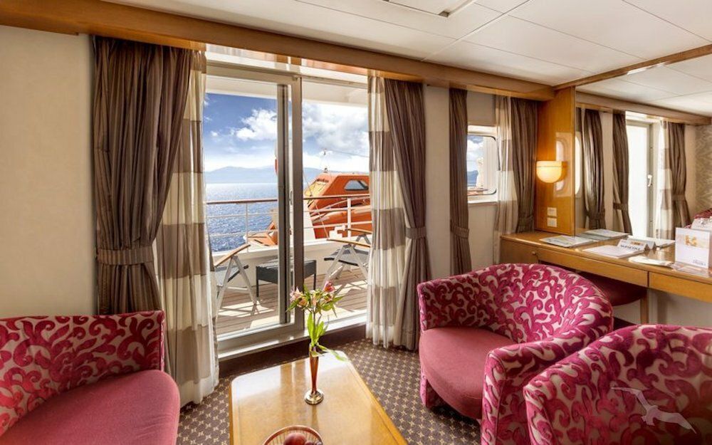 MS Amadea - Phoenix Seereisen - 2-Bett-Superior mit Balkon Jupiterdeck (Sichtbehinderung) (S2)