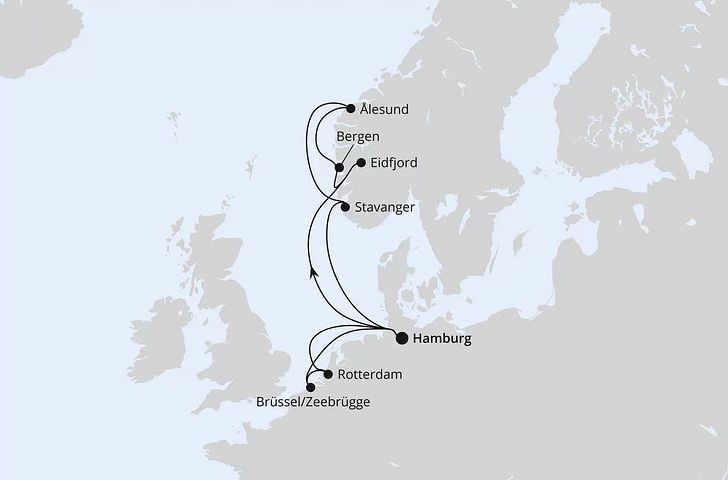 Impression zu Balkon Special - Norwegen, Niederlande & Belgien
