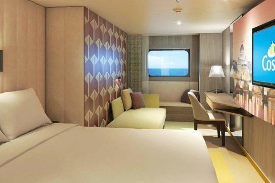 Costa Smeralda - Costa Kreuzfahrten - Außenkabine Premium (EP)