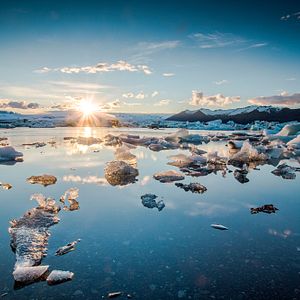 Eisberge in Grönland