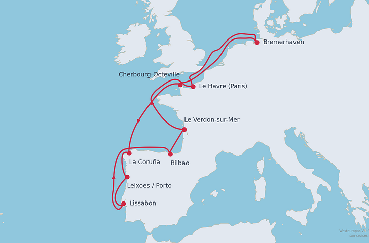 Impression zu Mein Schiff Lange Reisen - Mein Schiff 3 - Westeuropas Vielfalt