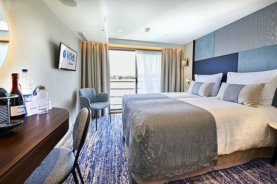 MS VIVA TIARA - VIVA Cruises - 2-Bett-Kabine, Diamantdeck (2BD)