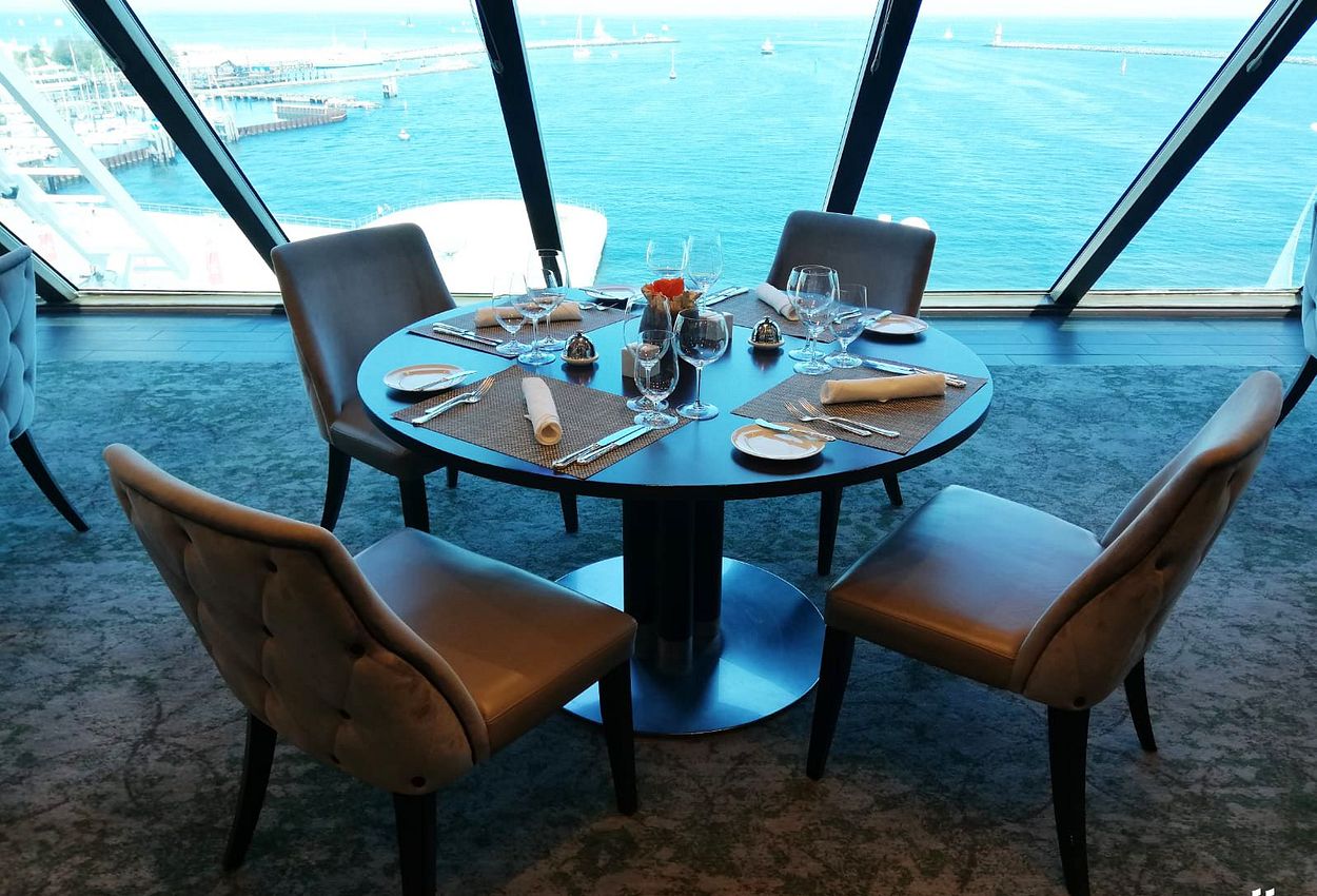 Tolle Aussichten - Speisen im Aqualina mit einmaliger Sicht auf das Meer