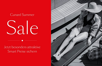 cunard summer sale