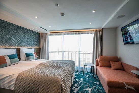 MS Annabelle - Phoenix Flusskreuzfahrten - Dreibett außen mit frz. Balkon Saturndeck (A)