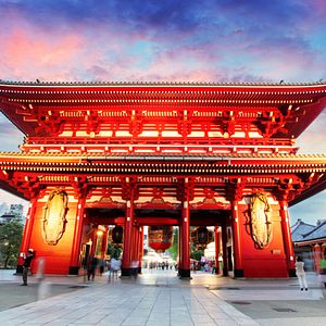 Sensō-ji Tempel in Tokyo