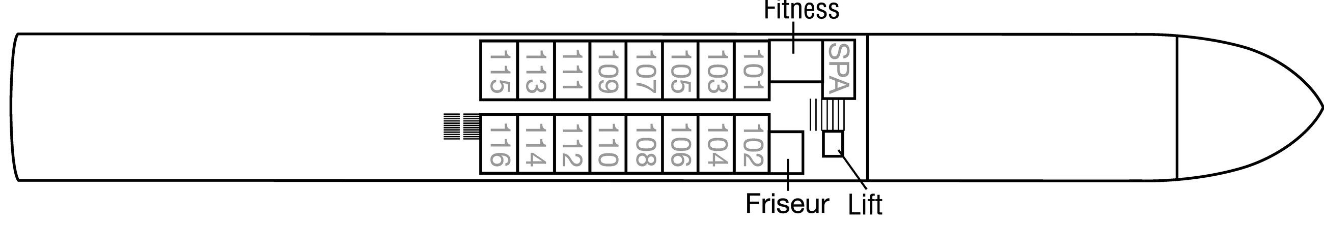 WILLIAM WORDSWORTH - Ohne Reederei - EMERALDDECK