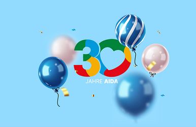 der countdown läuft: aida wird 30!