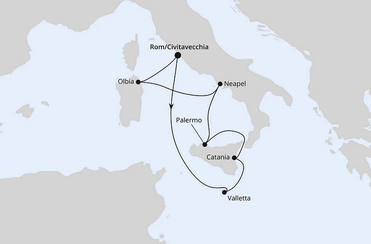 Impression zu AIDA Winter 2027/2028 - AIDAstella - Italien & Malta