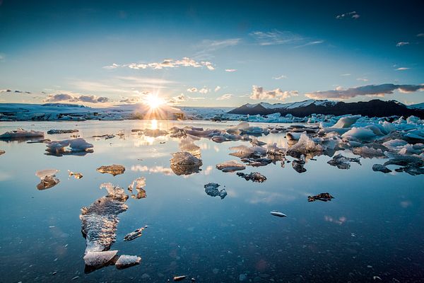 Eisberge in Grönland