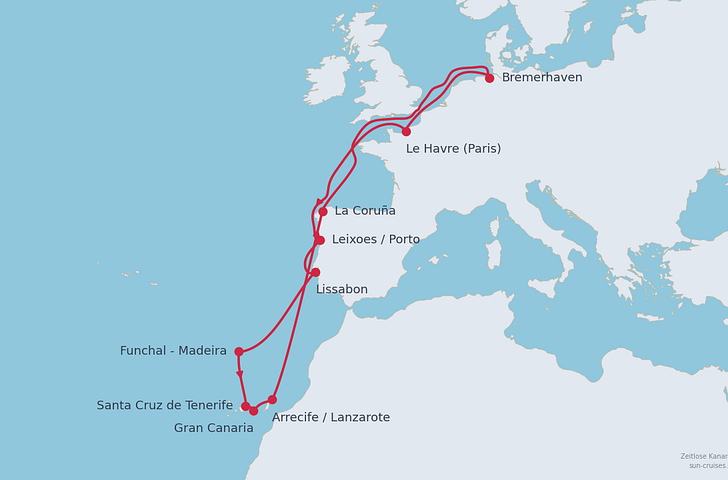 Impression zu Festtagsreisen 2026/27 - Mein Schiff 3 - Winterauszeit auf den Kanaren