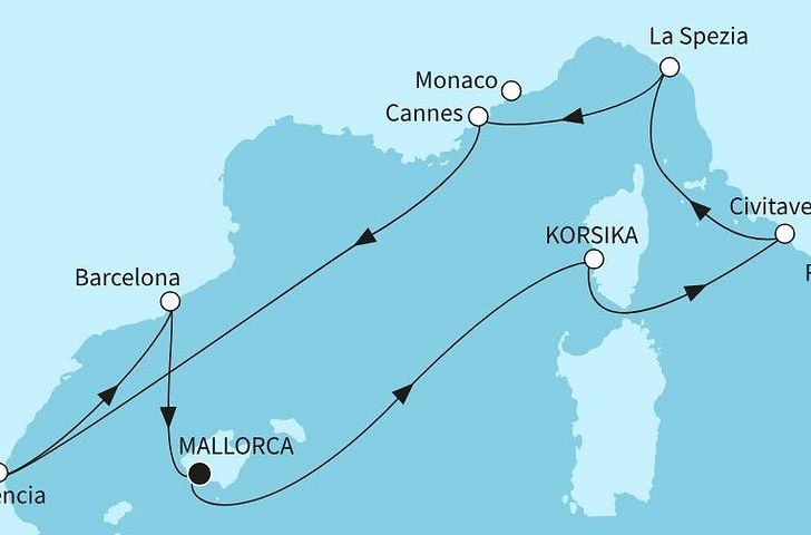 Impression zu Sommer 2026 - Mein Schiff 2 oder Mein Schiff 6 - Faszination Mittelmeer