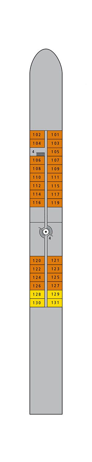 A-ROSA VIVA - A-ROSA - Deck 1 (Deck 1)