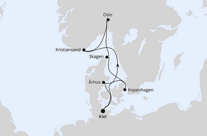 Impression zu AIDA Last Minute Suiten - AIDAnova - Skandinavische Highlights