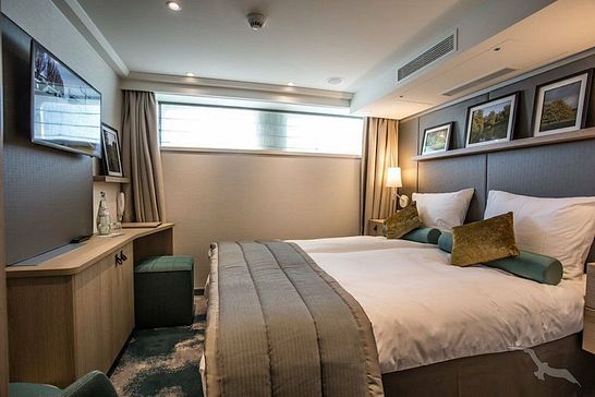 MS Asara - Phoenix Flusskreuzfahrten - Zweibett außen (achtern) Neptundeck (B)