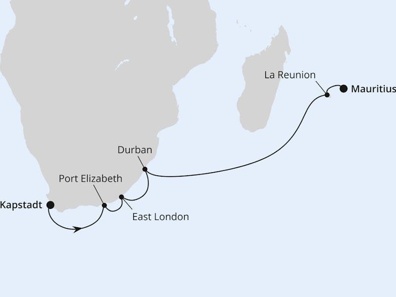  Südafrika mit La Réunion & Mauritius 2