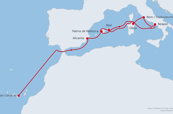 Impression zu Sommer 2027 - AIDAstella - Italien & Balearen