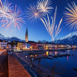 Ascona Neujahrsfeuerwerk