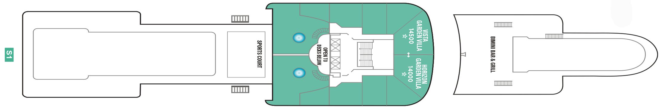 Norwegian Star - Norwegian Cruise Line - DECK 14