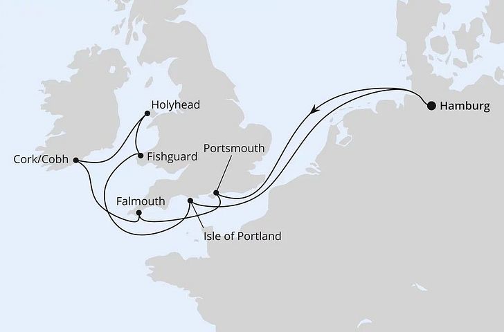 Impression zu Sommer 2026 Besttarif - AIDAsol oder AIDAluna - Großbritannien & Irland