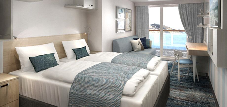 Mein Schiff 1 - TUI Cruises - PUR Balkonkabine (BKUR)