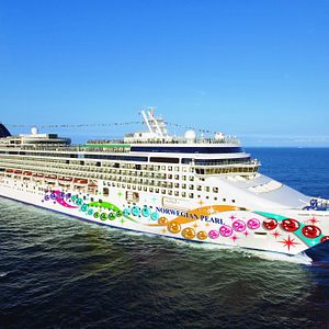 ncl Pearl Aerial at Sea 1