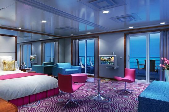 Pride of America - Norwegian Cruise Line - Penthouse mit großem Balkon (SG)