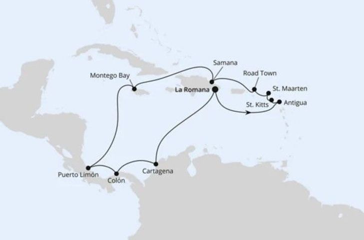 Impression zu AIDA im Advent - AIDAbella - Karibik & Mittelamerika