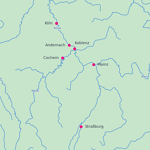 Rhein in Flammen
