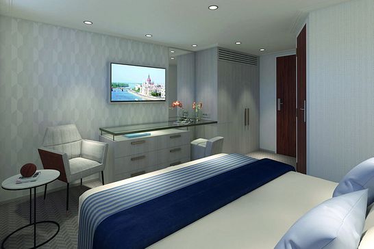LADY DILETTA - Plantours Flusskreuzfahrten - Kategorie 5, Zweibett außen, französischer Balkon (LK05)