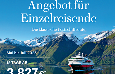 einzelreisende special - hurtigruten