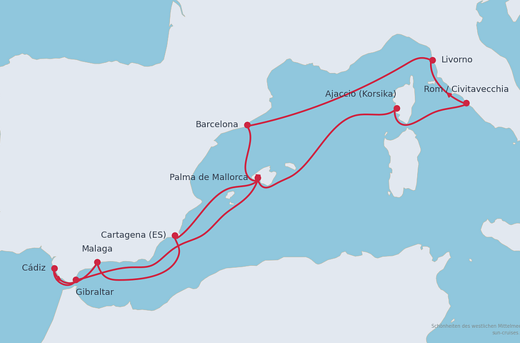 Impression zu Mein Schiff Wochenendangebot - Mein Schiff 2 - Schönheiten des westlichen Mittelmeers