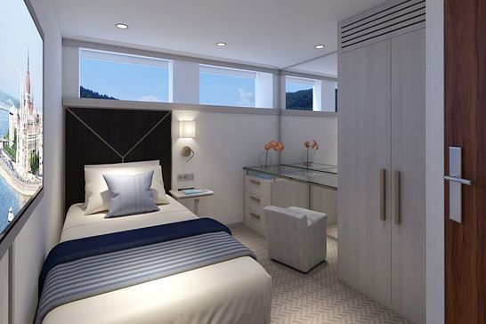 LADY DILETTA - Plantours Flusskreuzfahrten - Kategorie 9, Einzel außen (LK09)