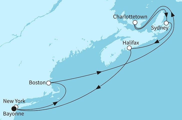 Impression zu Sommer 2026 - Mein Schiff 1 - Neuengland und Kanada