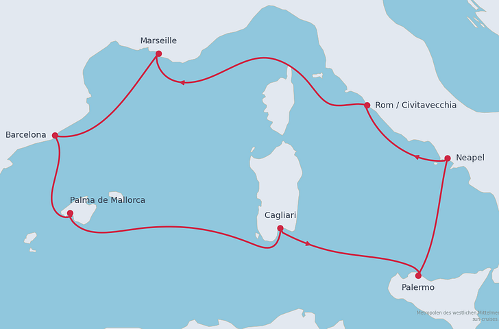 Impression zu Mein Schiff Herbstmomente - Mein Schiff Flow - Metropolen des westlichen Mittelmeers