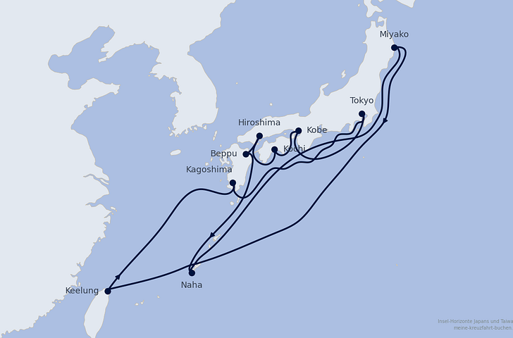 Impression zu Sommer 2027 - MSC Bellissima - Japan und Taiwan